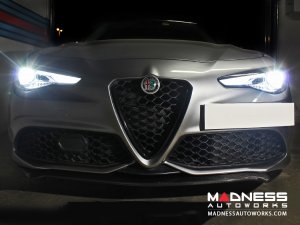Alfa Romeo Giulia Front Spoiler - Carbon Fiber - Italia Style - Stile Italia - Sport/ Ti/ Veloce - V3 Alfa Romeo Giulia Front Spoiler - Carbon Fiber - Italia Style - Stile Italia - Sport/ Ti/ Veloce - V3
